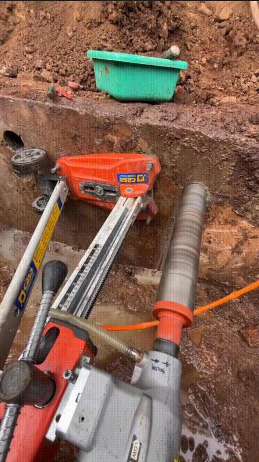 Furos em Concreto